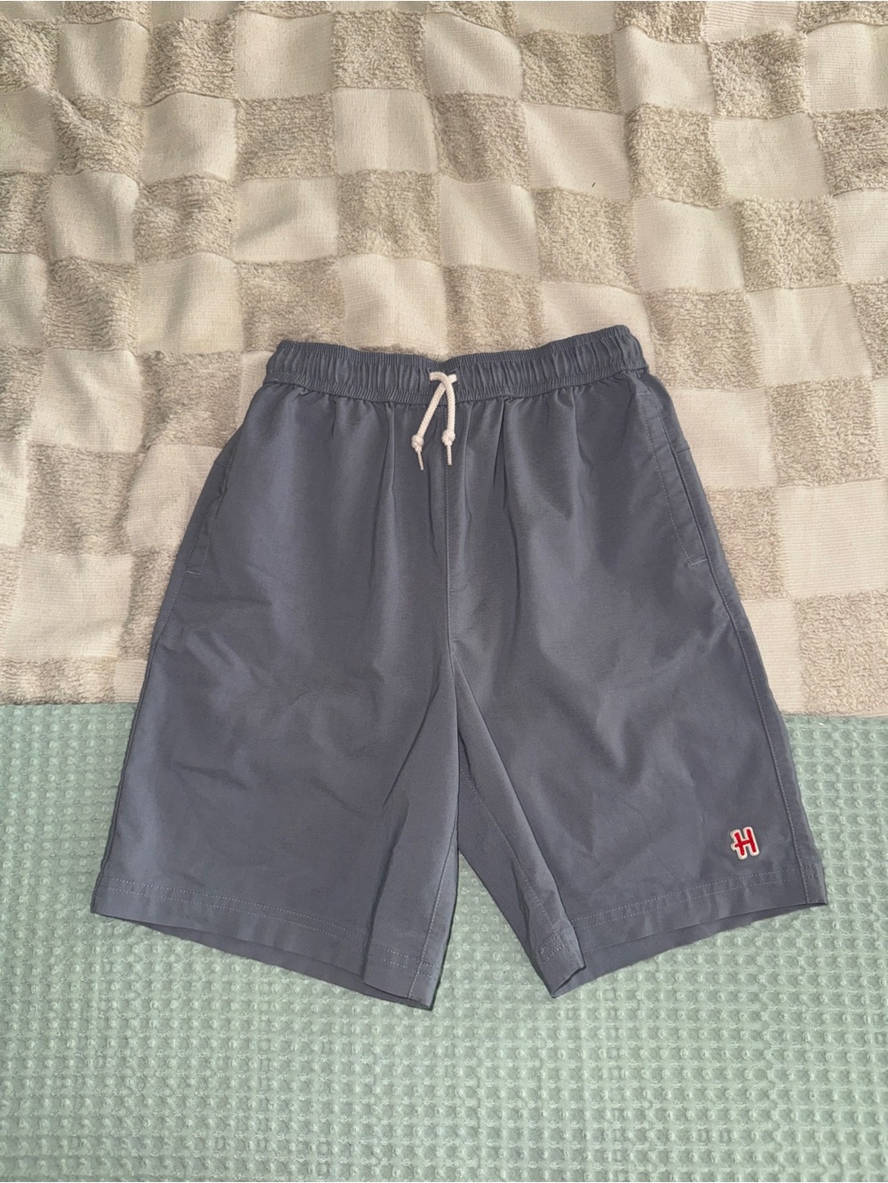 Homage Mens Athletic Shorts Gray Elastic Drawstring Waist XS NWOT